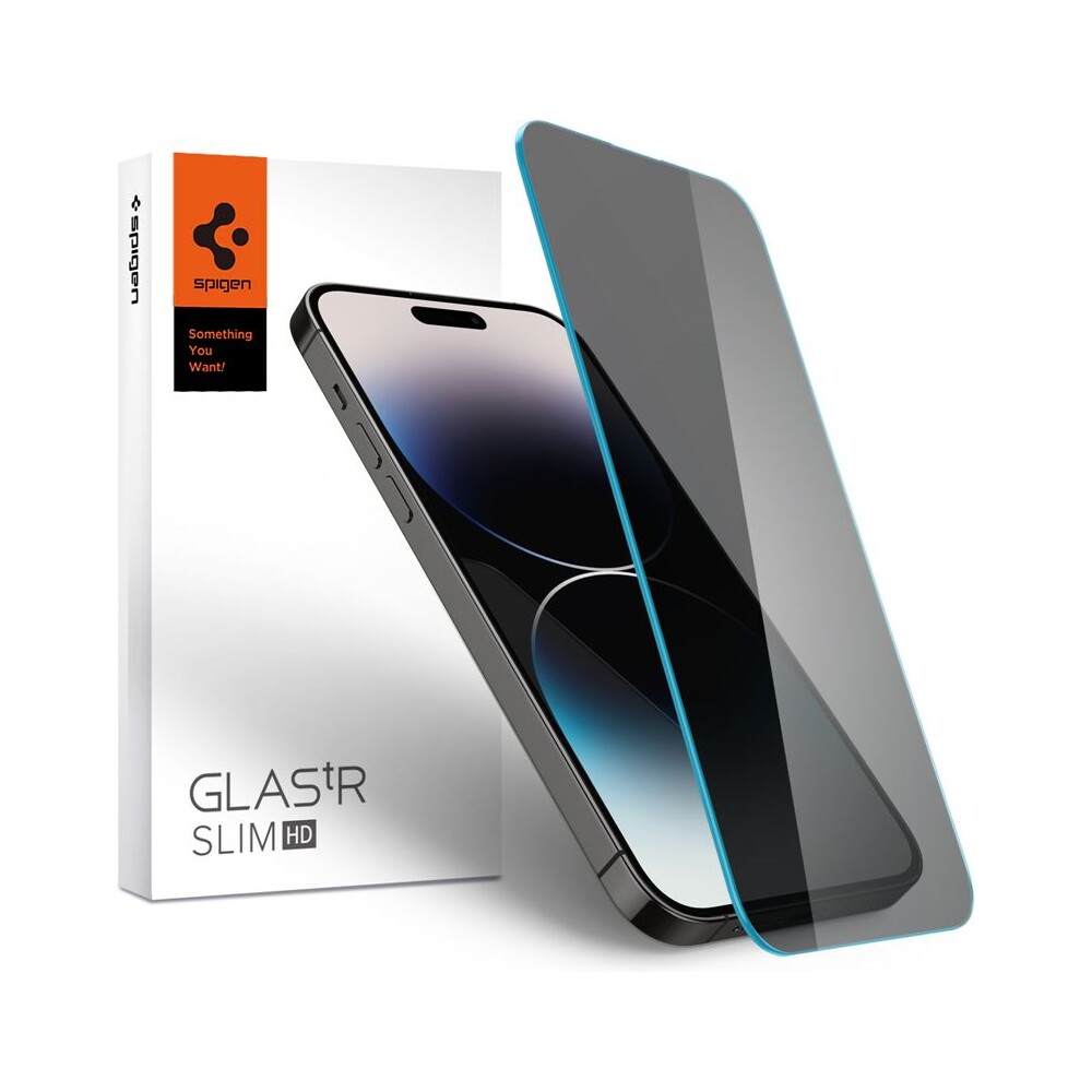Spigen-Glass-tR-Slim-HD-1-Pack-Anti-Glare-Privacy-sklo-iPhone-14-Pro