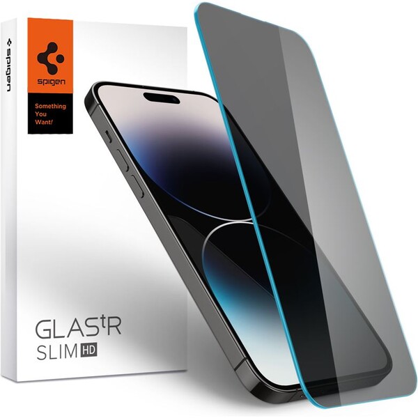 Spigen-Glass-tR-Slim-HD-1-Pack-Anti-Glare-Privacy-sklo-iPhone-14-Pro