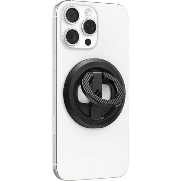 Spigen-O-Mag-Magnetic-Phone-Holder-MagSafe-stojanek-cerny