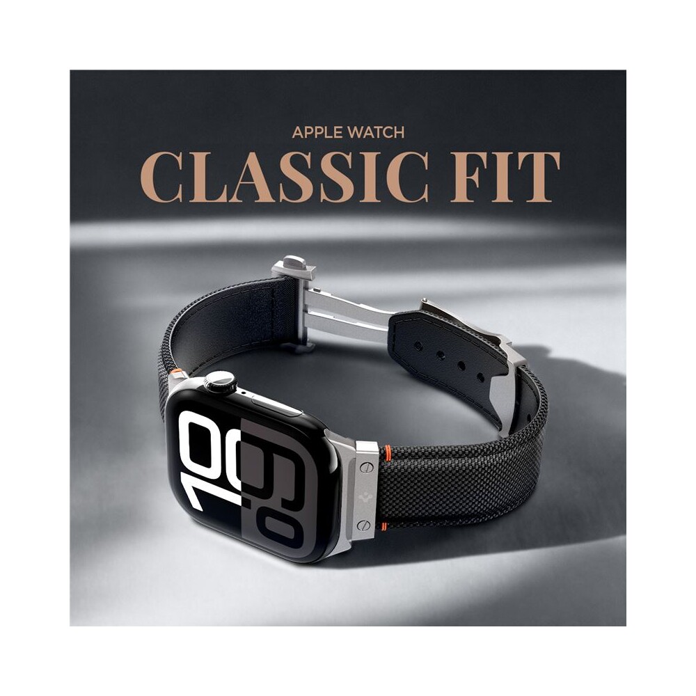 Spigen-Classic-Fit-reminek-Apple-Watch-49-46-45-44mm-cerny
