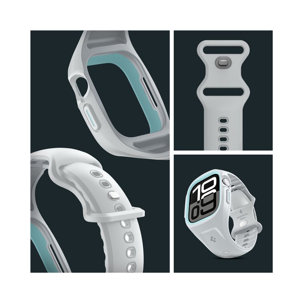 Spigen-Liquid-Air-Pro-kryt-s-reminkem-Apple-Watch-10-11-46mm-sedy