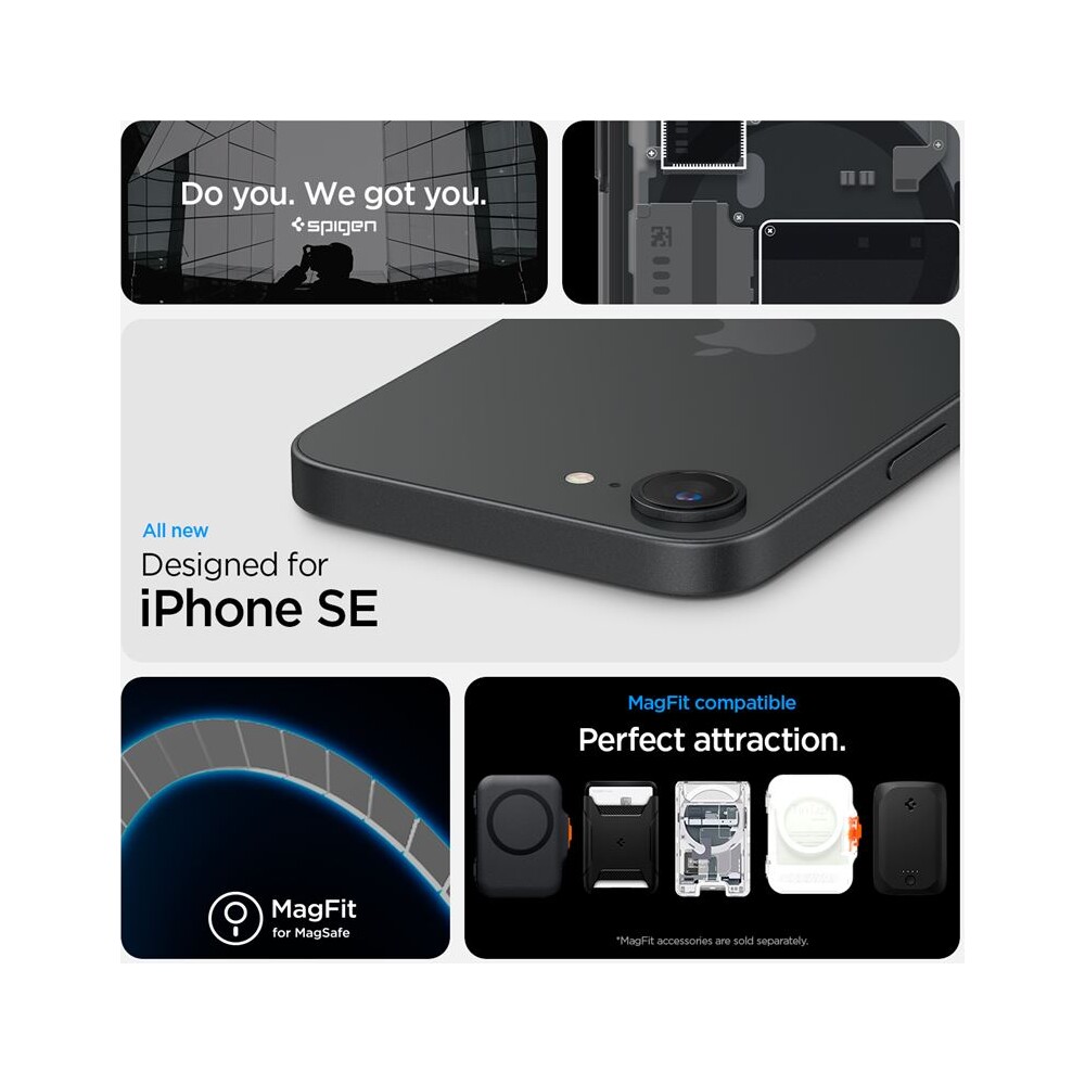 Spigen-Ultra-Hybrid-MagSafe-kryt-iPhone-17e-16e-zero-one-black