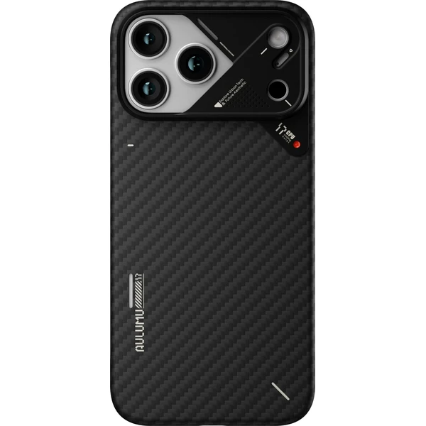 Aulumu-A17-Aramid-Fiber-MagSafe-kryt-iPhone-17-Pro-Max-Black