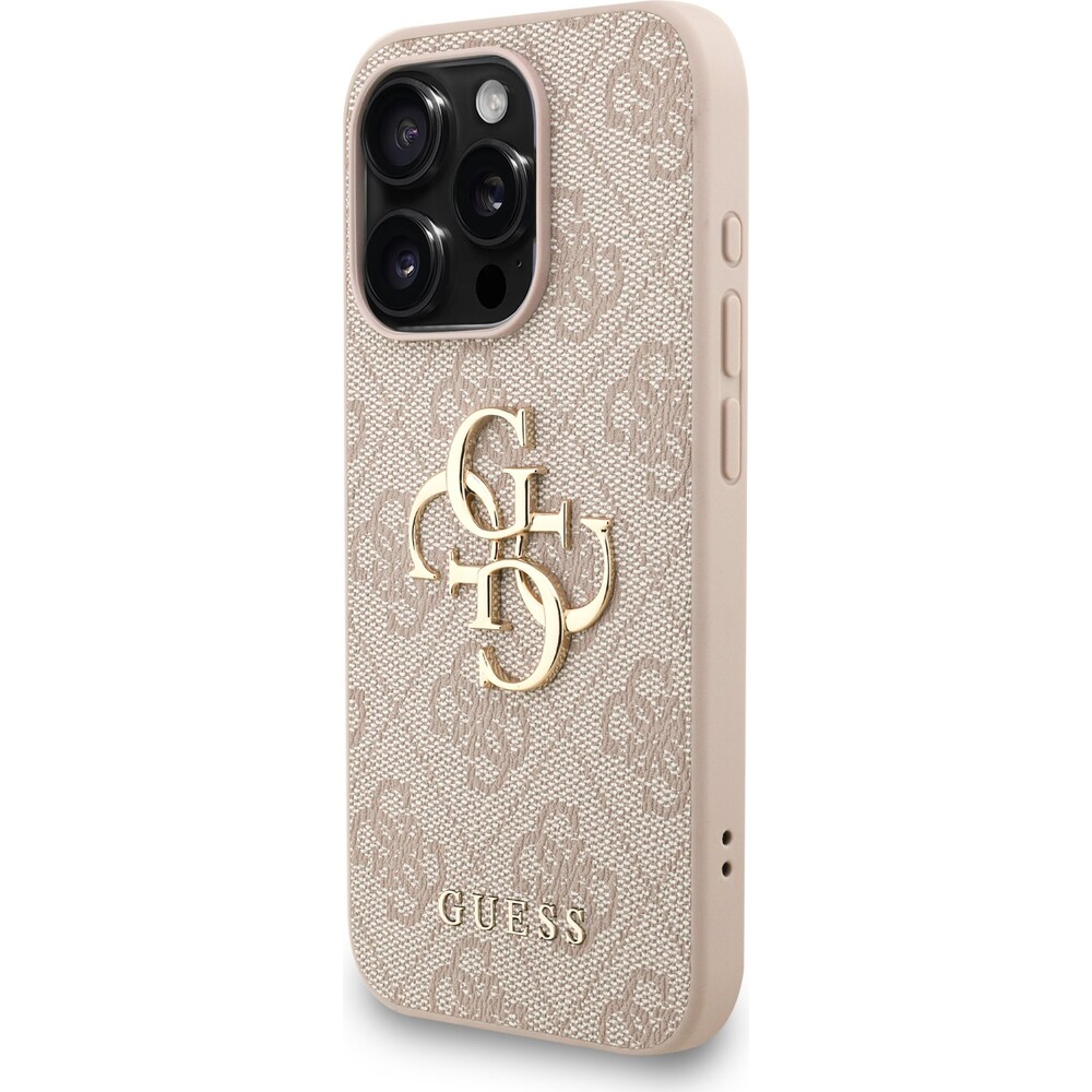 Guess-PU-4G-Metal-Logo-Strap-kryt-iPhone-15-Pro-Max-ruzovy