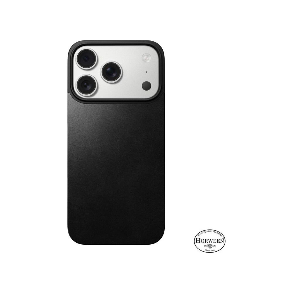Nomad-Magnetic-Leather-Back-Horween-Magsafe-kozeny-kryt-iPhone-17-Pro-Black