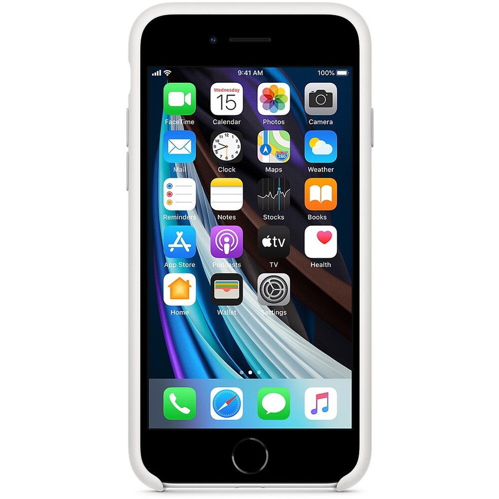 Apple-silikonovy-kryt-iPhone-SE-2022-2020-bily