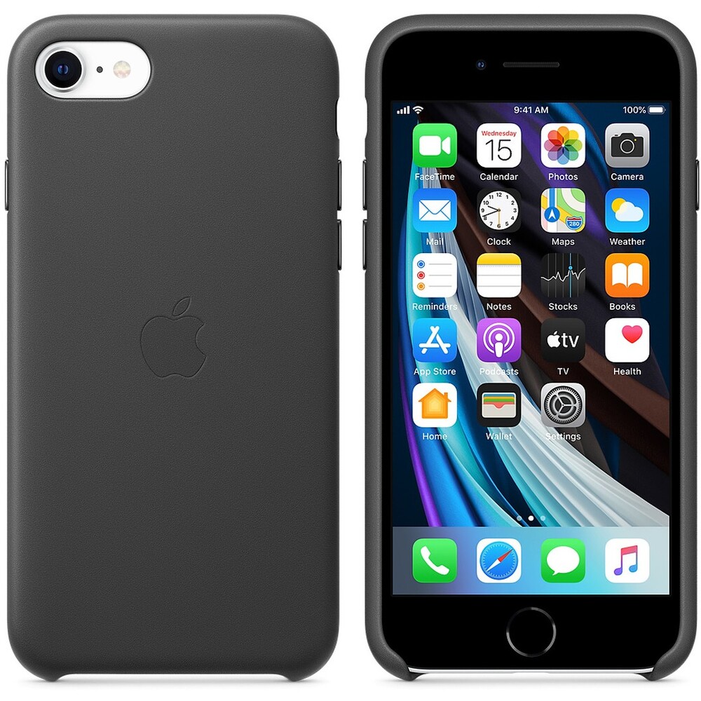 Apple-kozeny-kryt-iPhone-SE-2022-2020-cerny