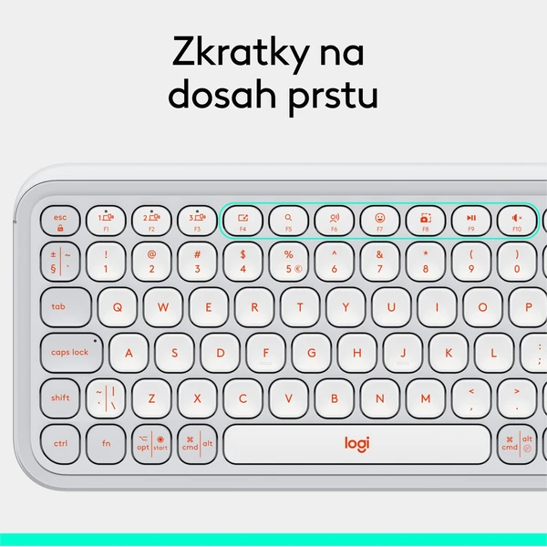Logitech-POP-ICON-KEYS-US-klavesnice-bila