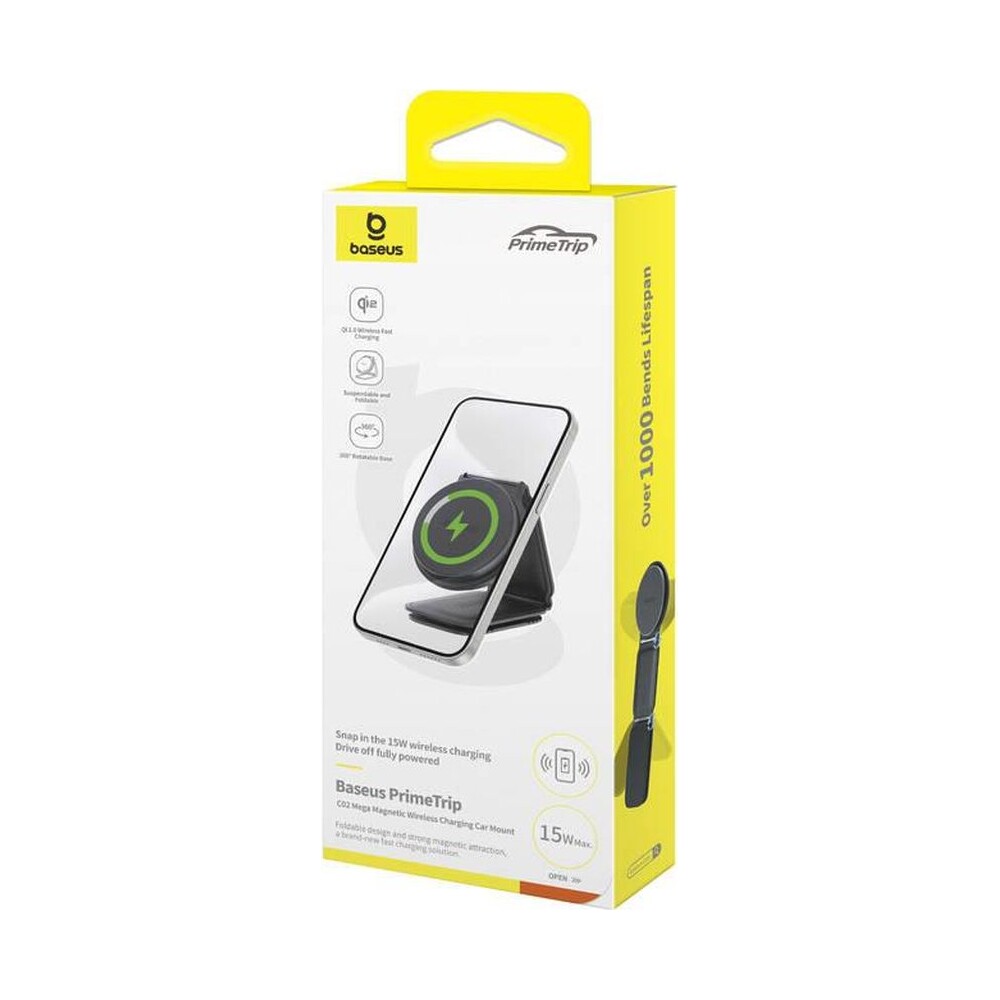Baseus-PrimeTrip-C02-drzak-do-auta-s-bezdratovym-nabijenim-Qi2-na-palubni-desku-cerny