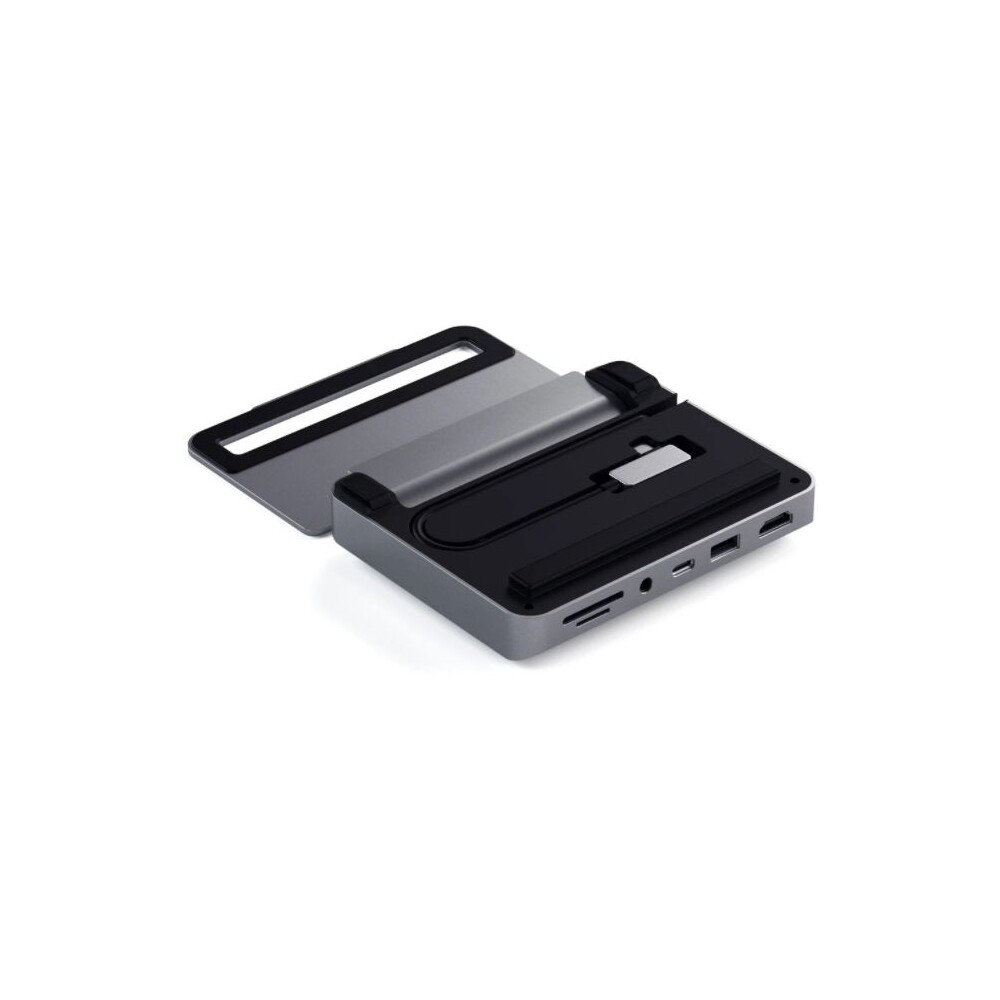 Satechi-Aluminium-Stand-Hub-for-iPad-Pro-USB-C-PD-60W-4K-HDMI-60Hz