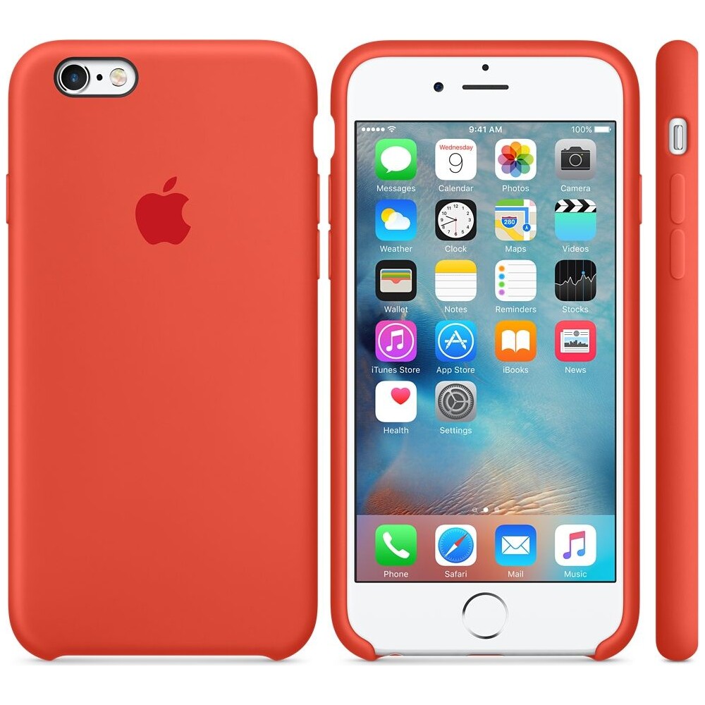 Apple-iPhone-6s-Plus-Silicone-Case-kryt-cerveny