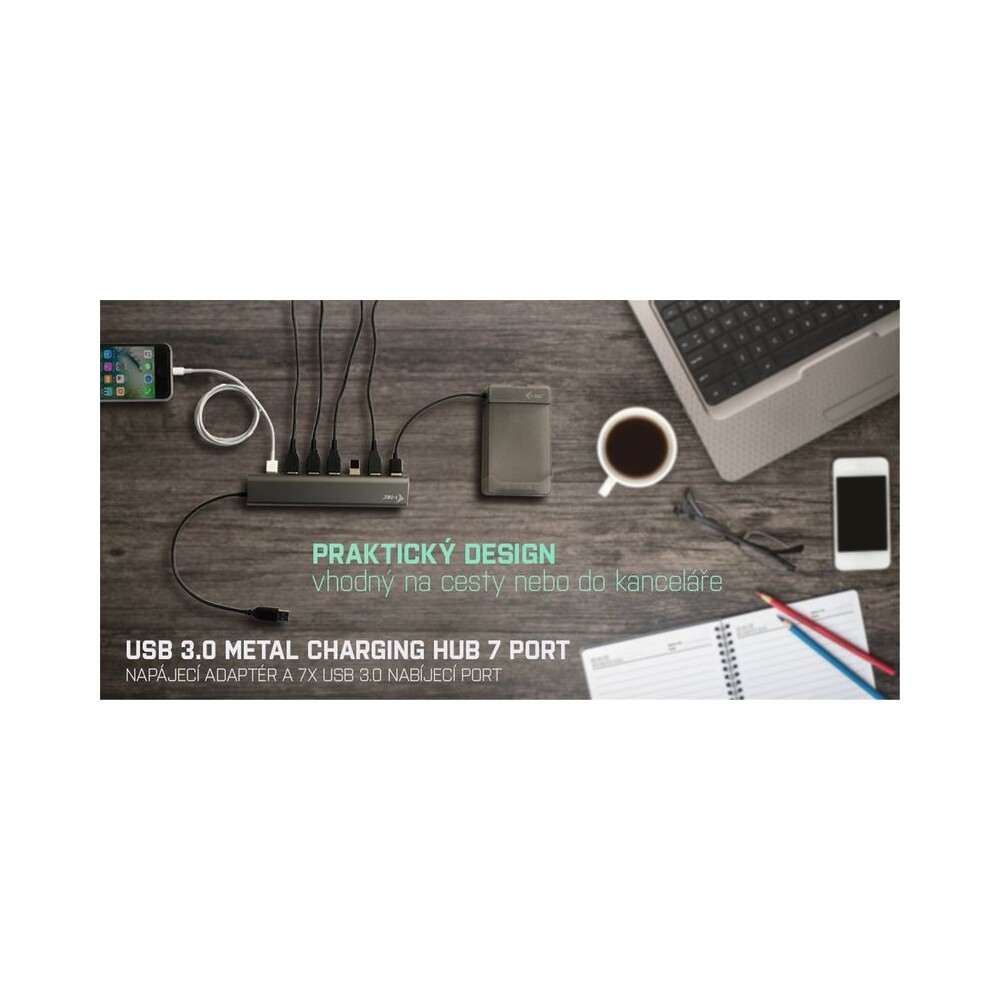 iTec-USB-3-0-Hub-7-Port-se-sitovym-zdrojem
