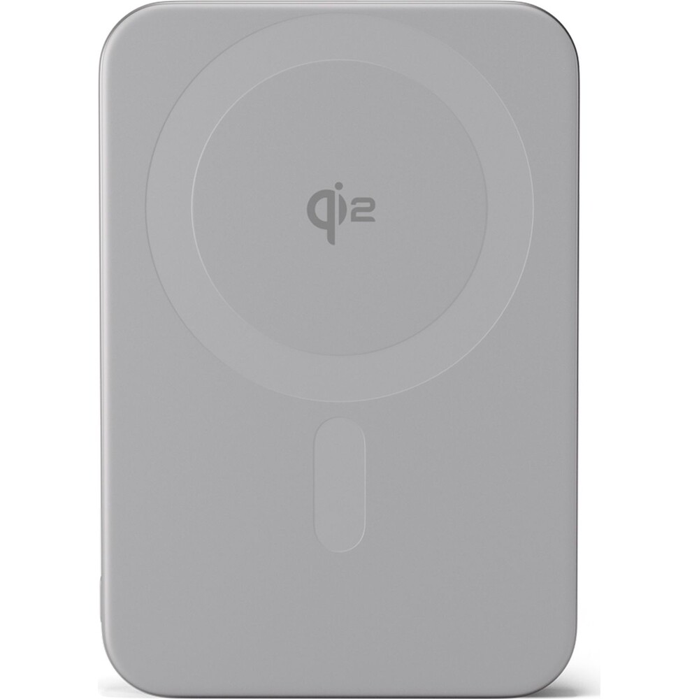 iWant-Qi2-5000mAh-hlinikova-Mag-MagSafe-powerbanka-se-stojankem-titanova