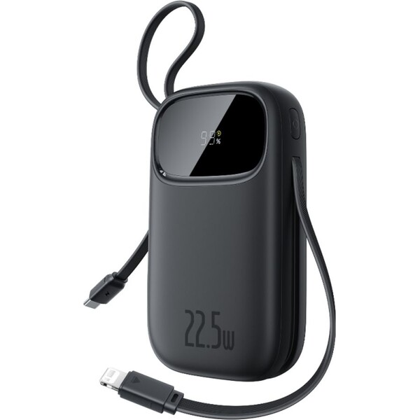 Baseus-EnerFill-FC31-Qpow-3-10000mAh-powerbanka-22-5W-s-kabelem-USB-C-a-Lightning-cerna