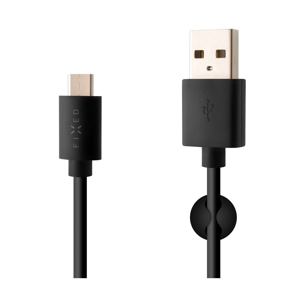 FIXED-Rapid-Charge-USB-A-USB-C-napajeci-kabel-1m-cerny