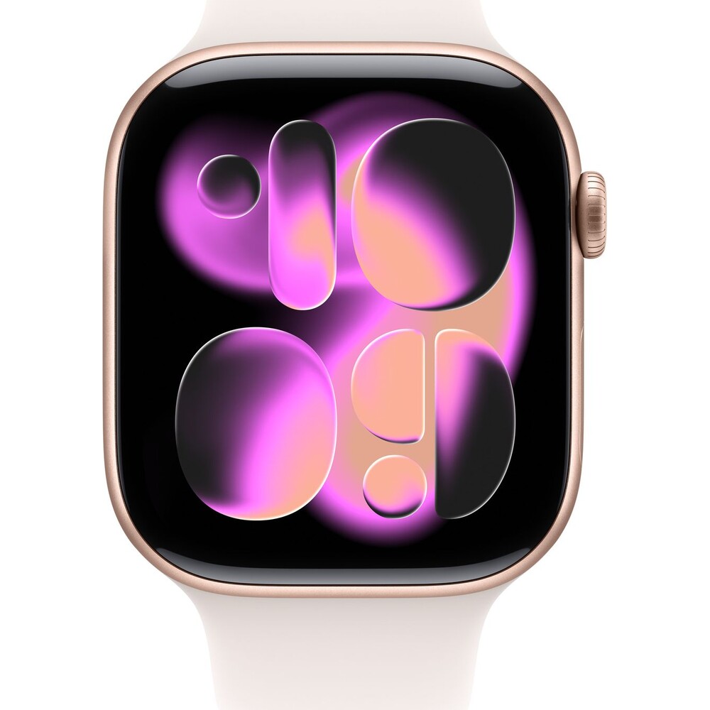 Apple-Watch-Series-11-46mm-Ruzove-zlaty-hlinik-se-svetle-rumenym-sportovnim-reminkem-S-M
