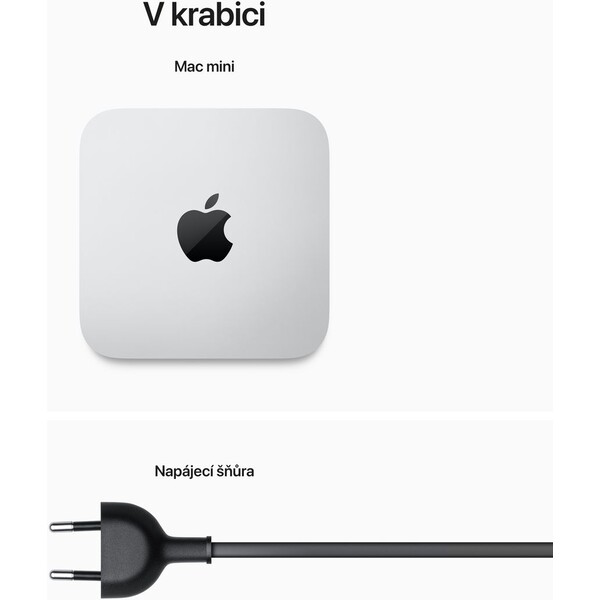 Apple Mac mini / M2 Pro / 16GB / 512GB SSD / stříbrný - iWant.cz