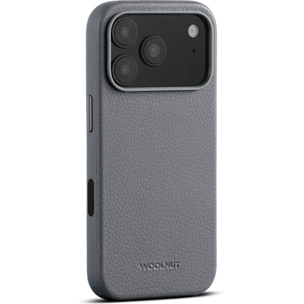 Woolnut-MagSafe-kozeny-kryt-iPhone-17-Pro-sedy