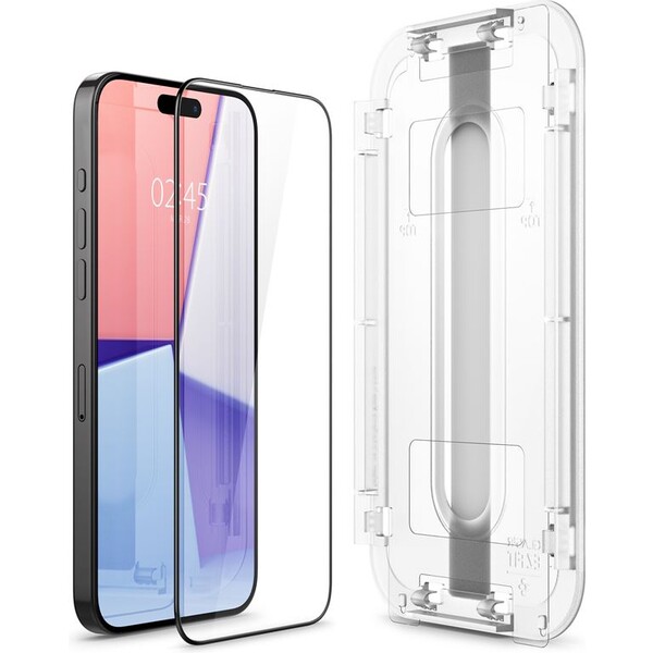 Spigen-Glass-tR-EZ-Fit-2-Pack-tvrzene-sklo-iPhone-15-Pro-Max-cerne