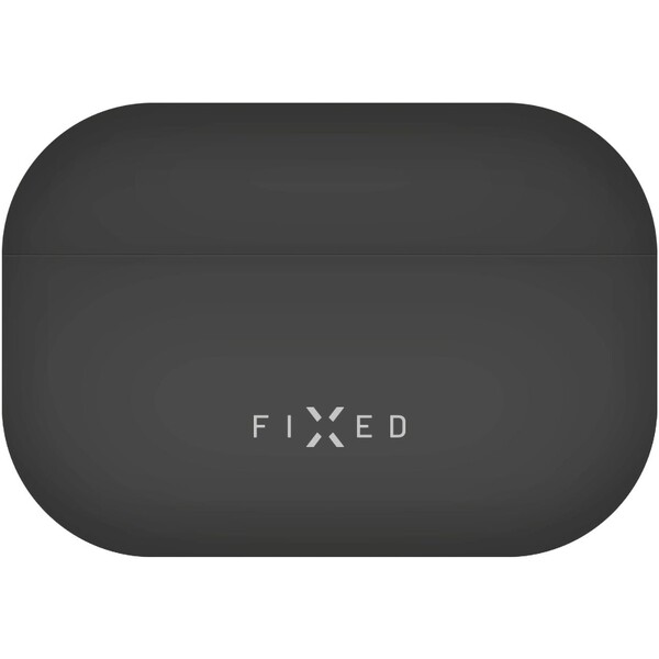 FIXED-Silky-silikonove-pouzdro-pro-Apple-AirPods-Pro-Pro-2-cerne