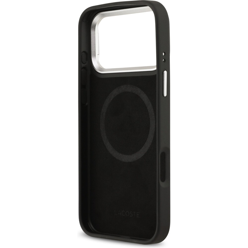 Lacoste-Iconic-Petit-Pique-Camera-Stand-MagSafe-kryt-iPhone-17-Pro-Max-cerny