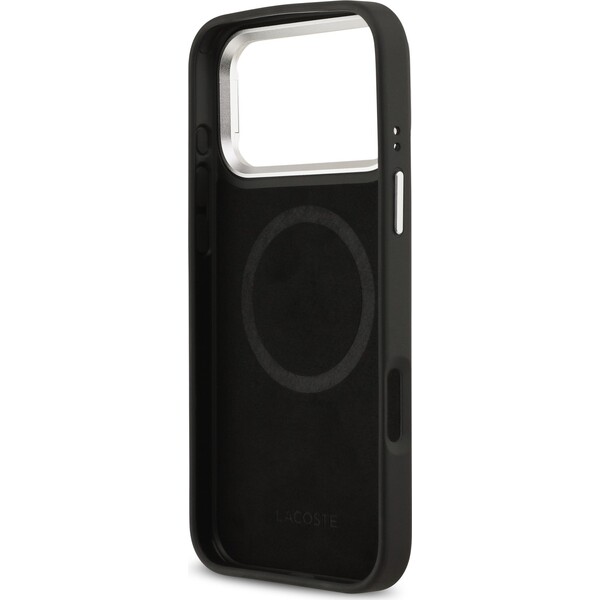 Lacoste-Iconic-Petit-Pique-Camera-Stand-MagSafe-kryt-iPhone-17-Pro-Max-cerny