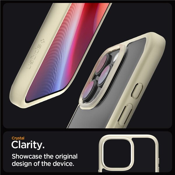 Spigen-Crystal-Hybrid-kryt-iPhone-16-Pro-Max-mute-beige