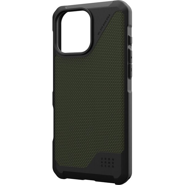 UAG-Metropolis-LT-Magsafe-Kevlar-kryt-iPhone-16-Pro-Max-olivove-zeleny