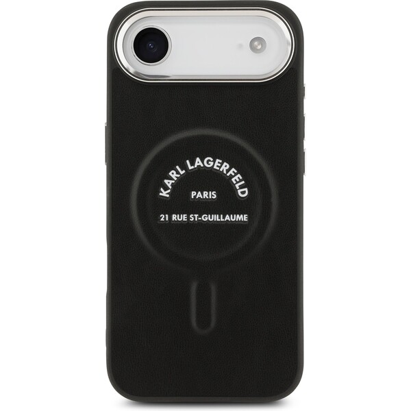 Karl-Lagerfeld-PU-RSG-Logo-MagSafe-kryt-iPhone-Air-cerny