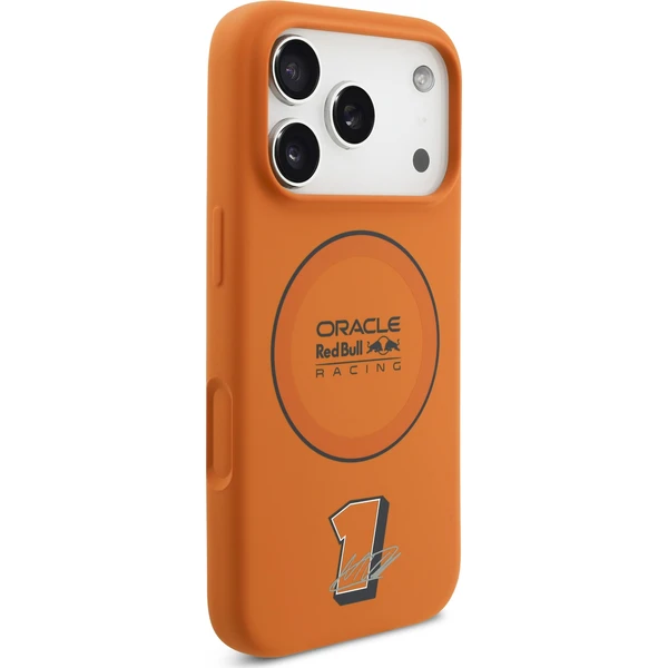 Oracle-Red-Bull-Racing-Silicone-Blue-Ring-MagSafe-kryt-iPhone-17-Pro-oranzovy
