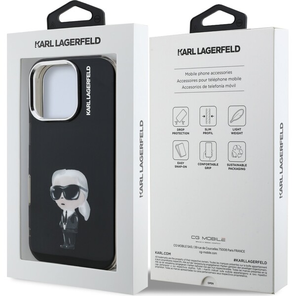Karl-Lagerfeld-IML-Aquarelle-Karl-kryt-iPhone-16-Pro-cerny