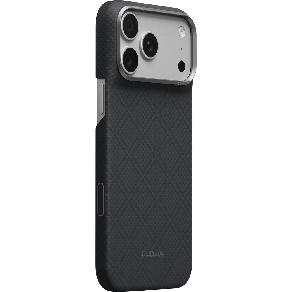 Pitaka-Edge-Case-Argyle-MagSafe-kryt-iPhone-18-Pro-Max-Lava-Black