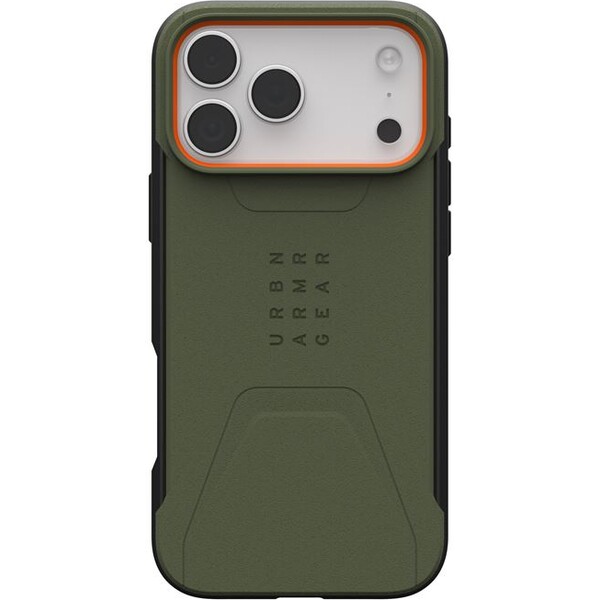 UAG-Civilian-Magsafe-kryt-iPhone-17-Pro-Max-zeleny-oranzovy