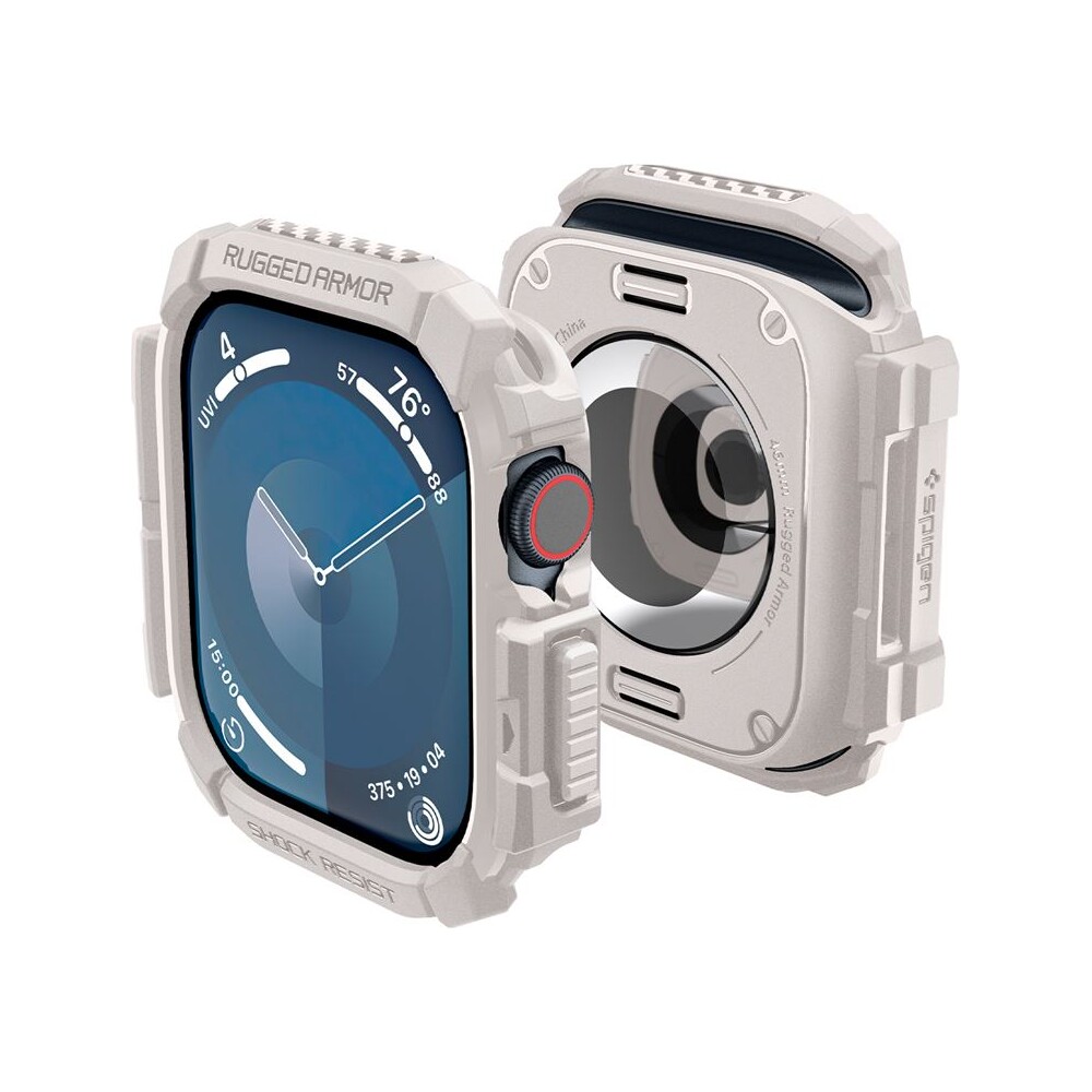 Spigen-Rugged-Armor-kryt-pro-Apple-Watch-10-11-46mm-bezovy