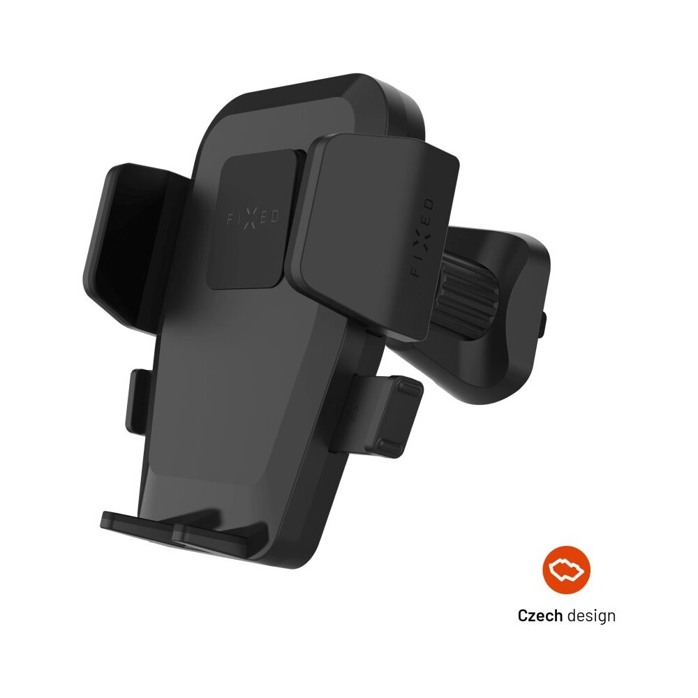 FIXED-Iconiq-Lock-univerzalni-drzak-do-auta-s-uchytem-do-ventilacni-mrizky-cerny