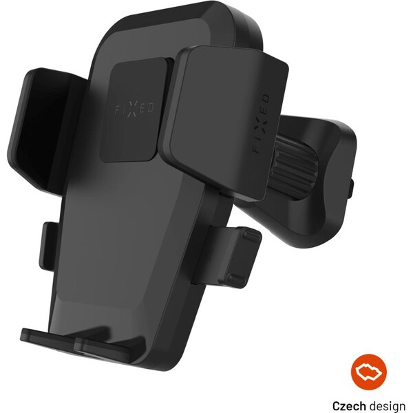 FIXED-Iconiq-Lock-univerzalni-drzak-do-auta-s-uchytem-do-ventilacni-mrizky-cerny