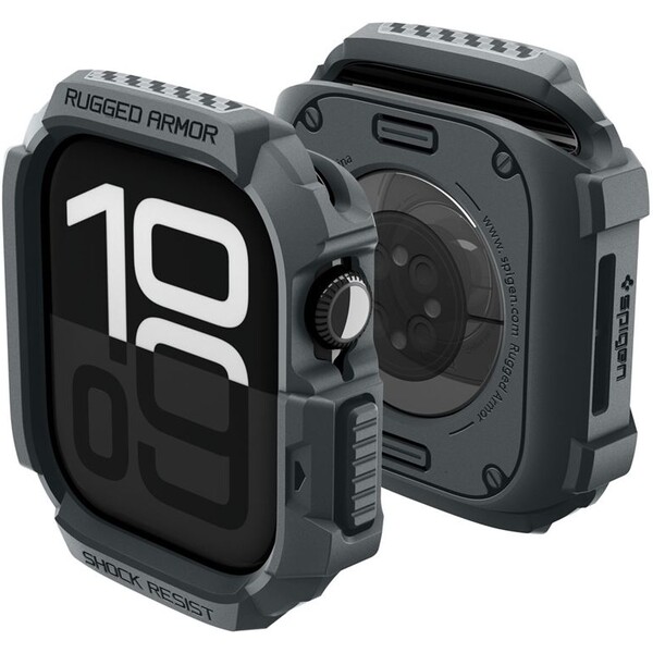 Spigen-Rugged-Armor-2-pouzdro-Apple-Watch-11-46mm-dark-gray