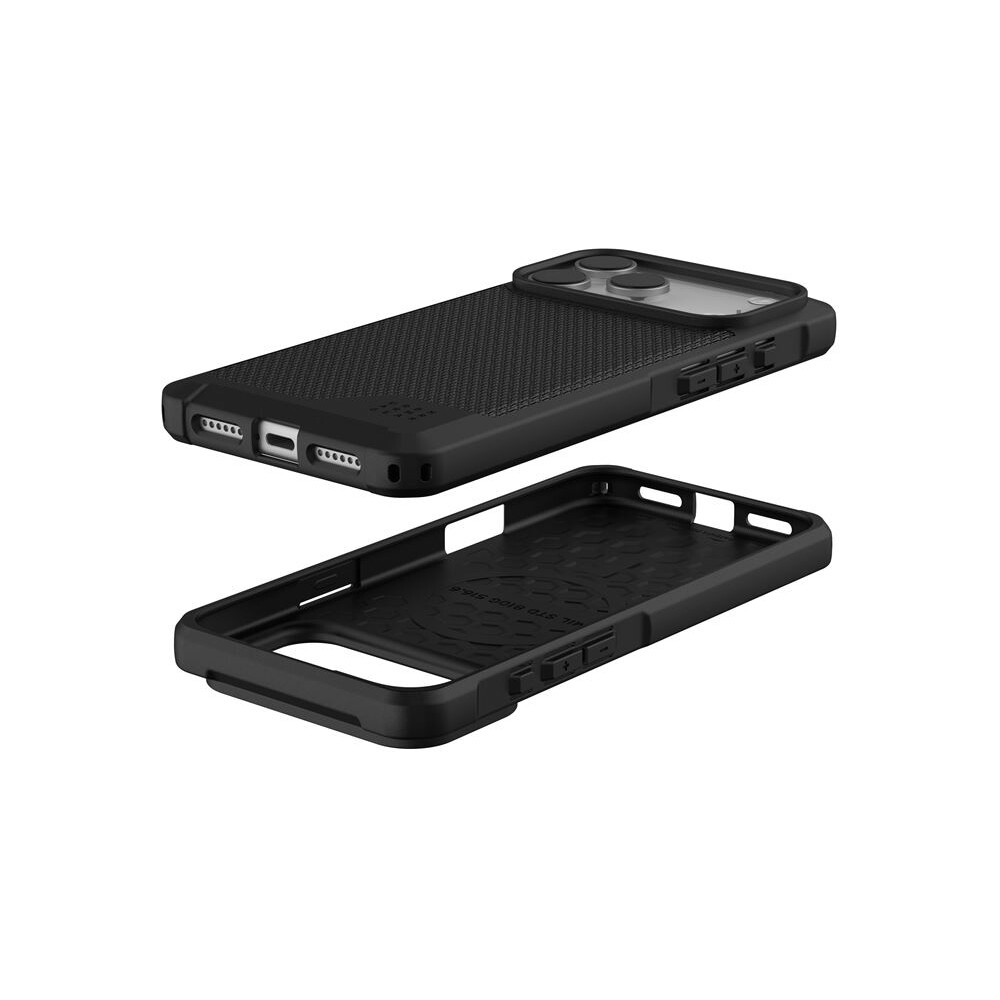 UAG-Metropolis-LT-Magsafe-Kevlar-kryt-iPhone-17-Pro-Max-cerny