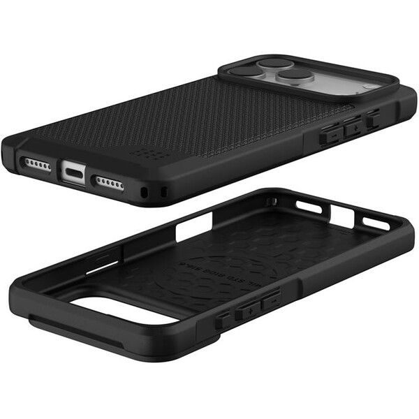 UAG-Metropolis-LT-Magsafe-Kevlar-kryt-iPhone-17-Pro-Max-cerny