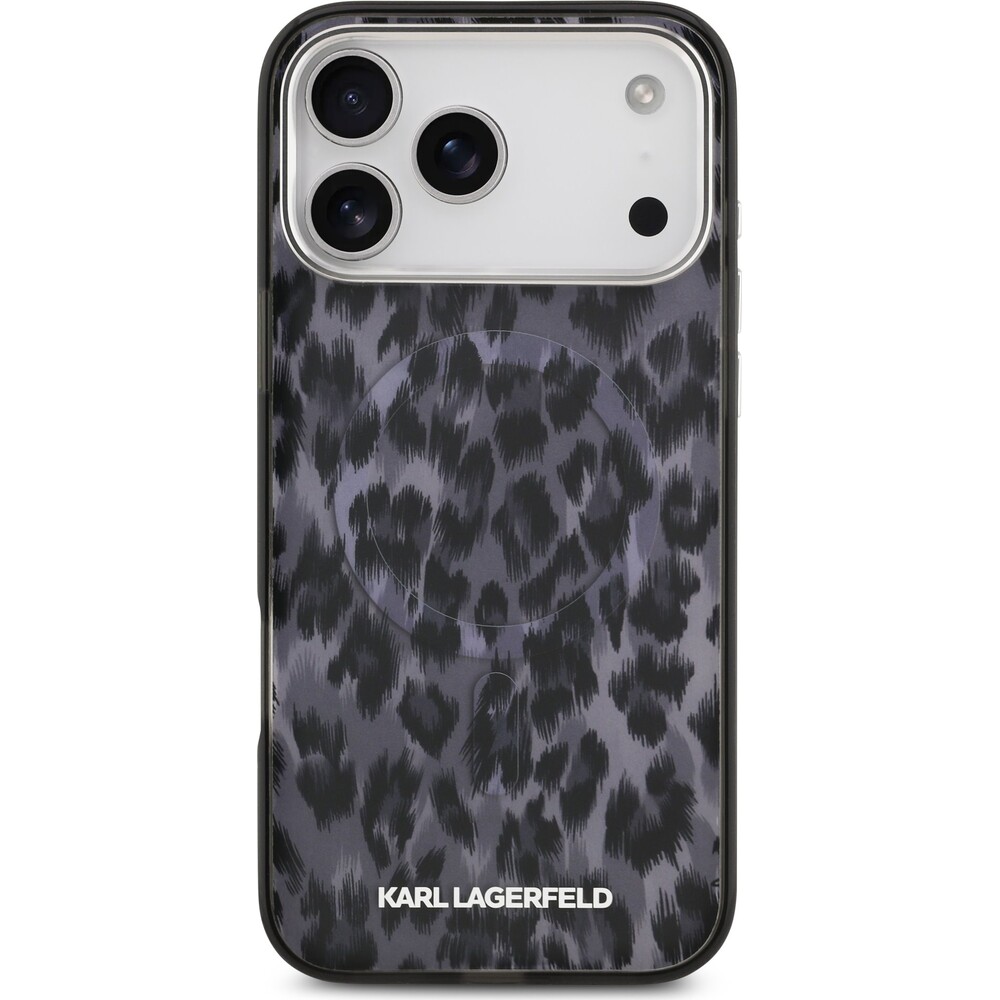 Karl-Lagerfeld-IML-Leopard-MagSafe-Zadni-Kryt-pro-iPhone-17-Pro-Max-sedy