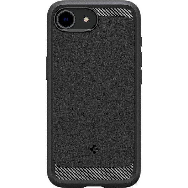 Spigen-Rugged-Armor-MagSafe-kryt-iPhone-17e-16e-matne-cerny