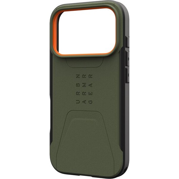 UAG-Civilian-Magsafe-kryt-iPhone-17-Pro-zeleny-oranzovy
