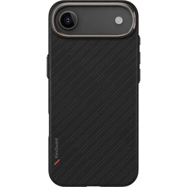 UNIQ-Keva-Edge-MagClick-MagSafe-kryt-iPhone-Air-Carbon-Black