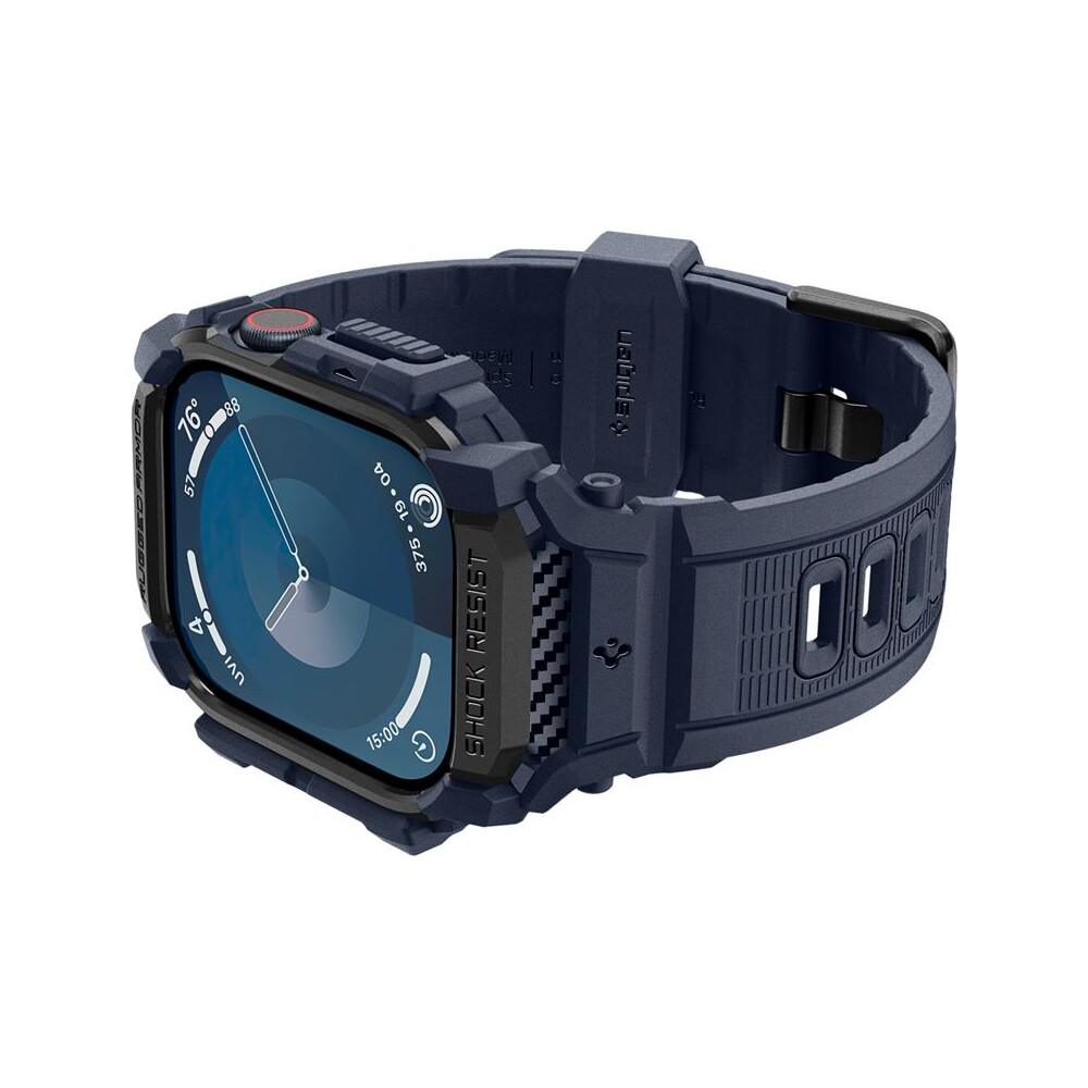 Spigen-Rugged-Armor-Pro-reminek-s-pouzdrem-Apple-Watch-10-11-46mm-modry