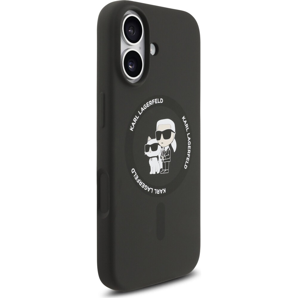 Karl-Lagerfeld-Liquid-Silicone-Karl-and-Choupette-MagSafe-kryt-iPhone-17-cerny