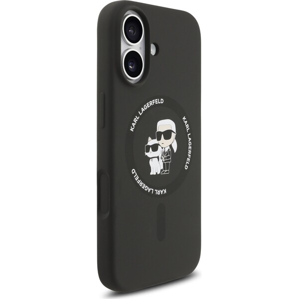 Karl-Lagerfeld-Liquid-Silicone-Karl-and-Choupette-MagSafe-kryt-iPhone-17-cerny