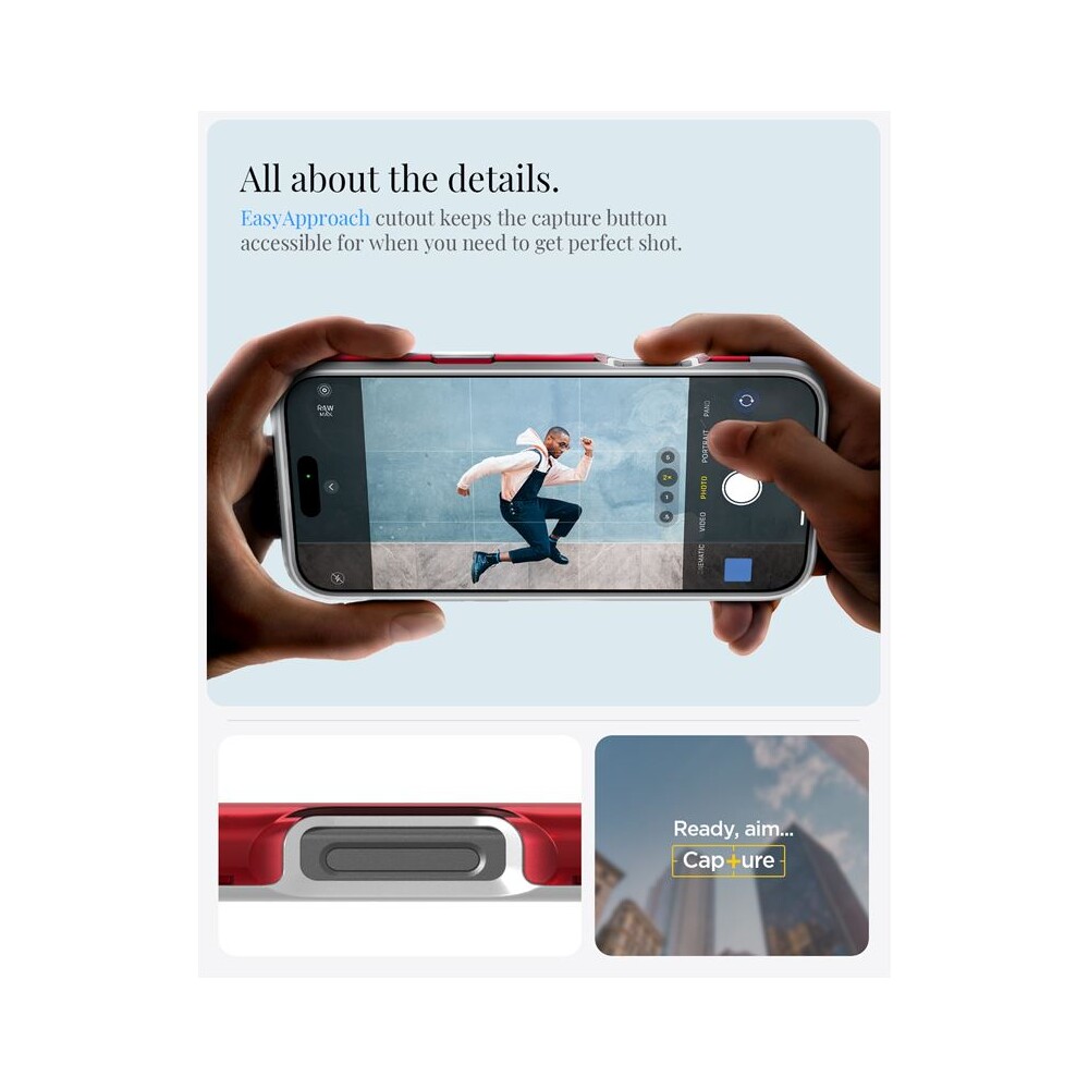 Spigen-Classic-C1-MagSafe-kryt-iPhone-16-Pro-ruby