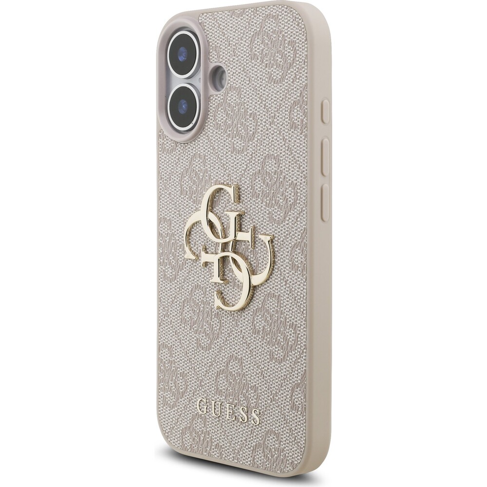 Guess-PU-4G-Metal-Logo-Strap-kryt-iPhone-17-ruzovy