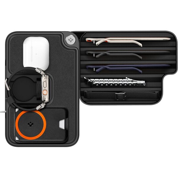 Spigen-Organizer-S340-pro-Apple-Watch-a-doplnky-cerny