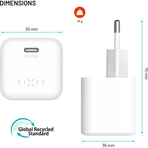 FIXED-Mini-set-sitove-GaN-nabijecky-s-USB-C-vystupem-a-USB-C-USB-C-kabelem-PD-65W-2m-bily